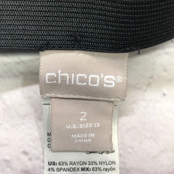 Chico's Women Pull On Stretch Skinny Chino Ankle Pants Size 2 US 12 B272 -27 - Picture 9 of 15